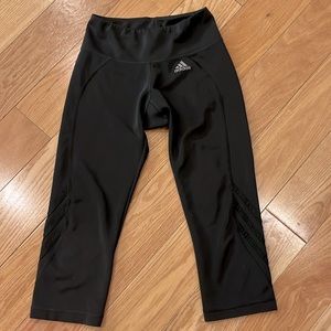 Adidas copped exercise leggings